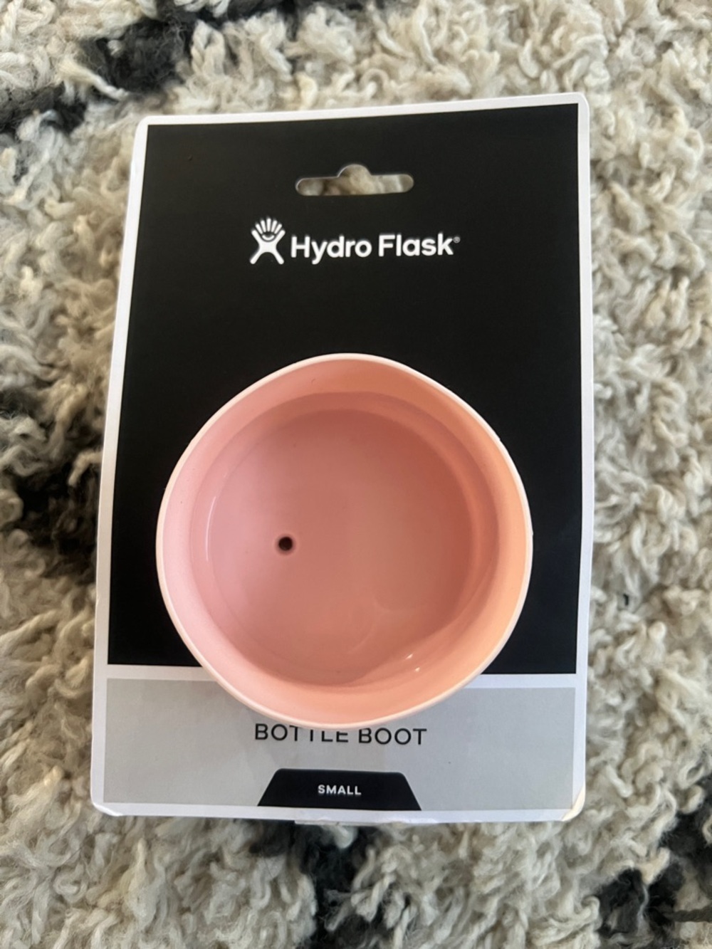 New Hydro Flask Small Bottle Boot - Blush Pink Silicone
